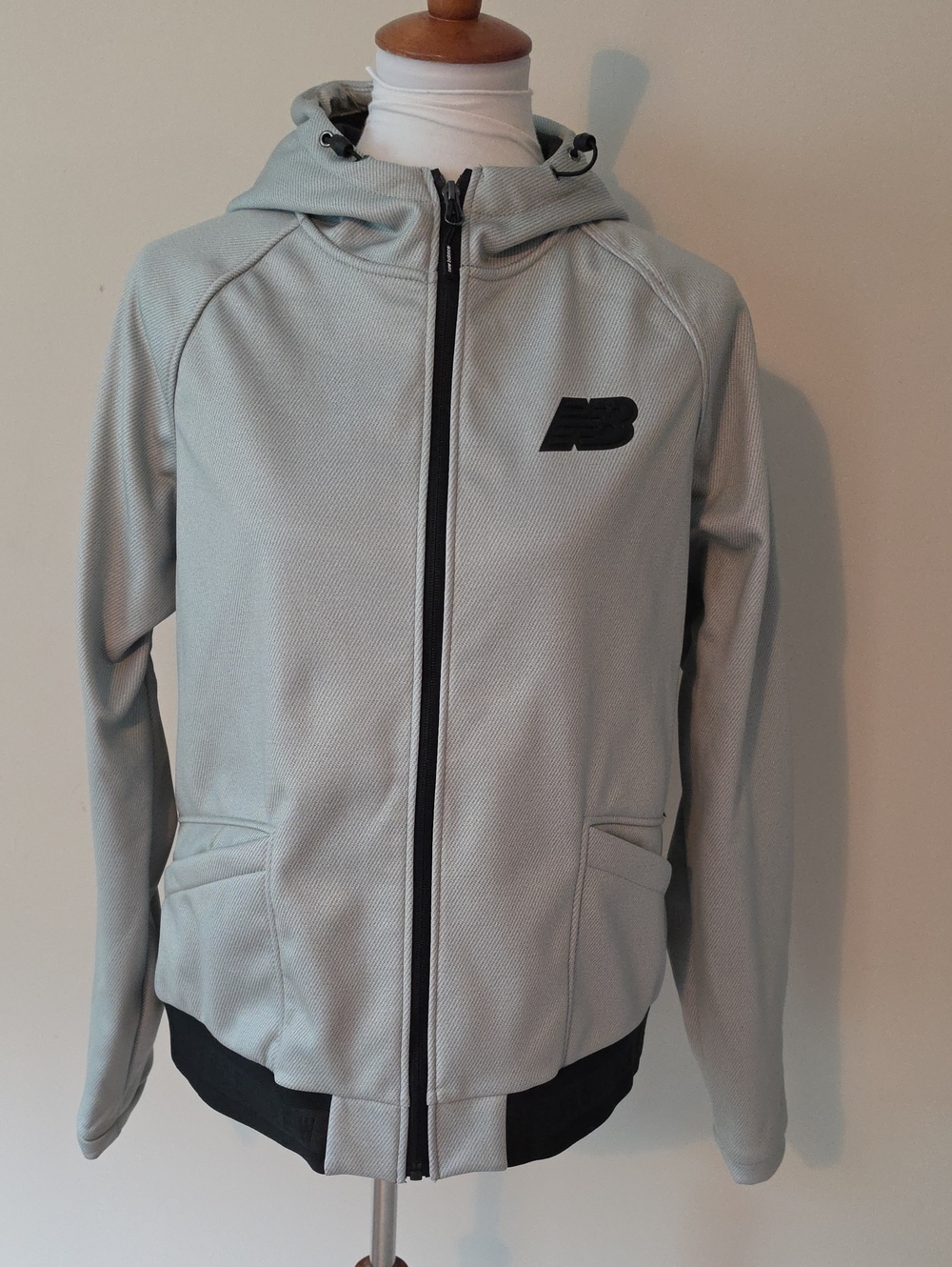 New Balance Light Green Full Zip Hoodie  Jacket